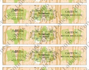 Butterbeer labels | Etsy
