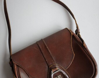 Vintage 1970s Leather Handbag