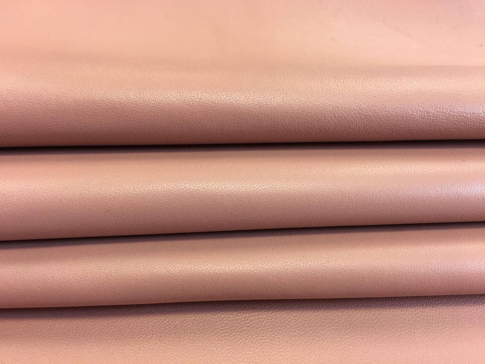Coral Pink leather fabric genuine leather fabric pink