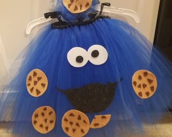 Cookie Monster tutu costume