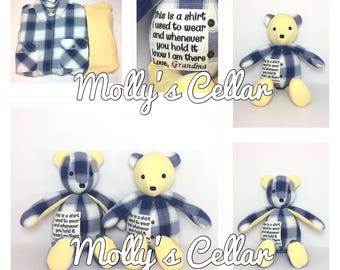 teddy bear memory shirt