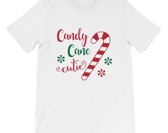 candy cane cutie shirt