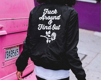 Creature of Habit - Find out Bomber jacket