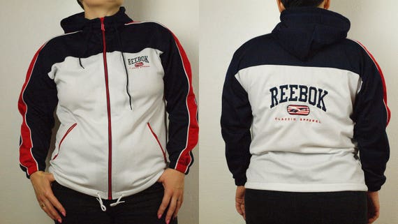 sudadera reebok vintage naranja