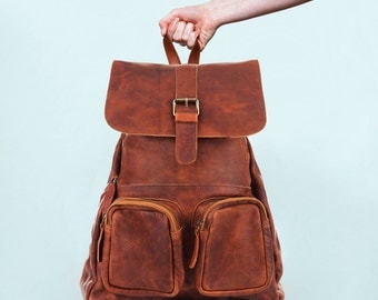 mahi leather backpack