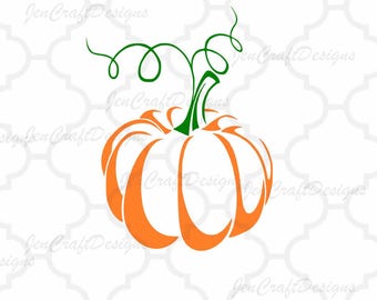 Pumpkin SVG Cut Files. Fall Designs, Vector Art, Cricut Design Space, Silhouette Studio, Digital Cut Files Thanksgiving dxf, eps, png