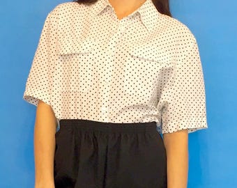 COLLARED LONG SLEEVE SHIRT A NIGHT IN THE 90S