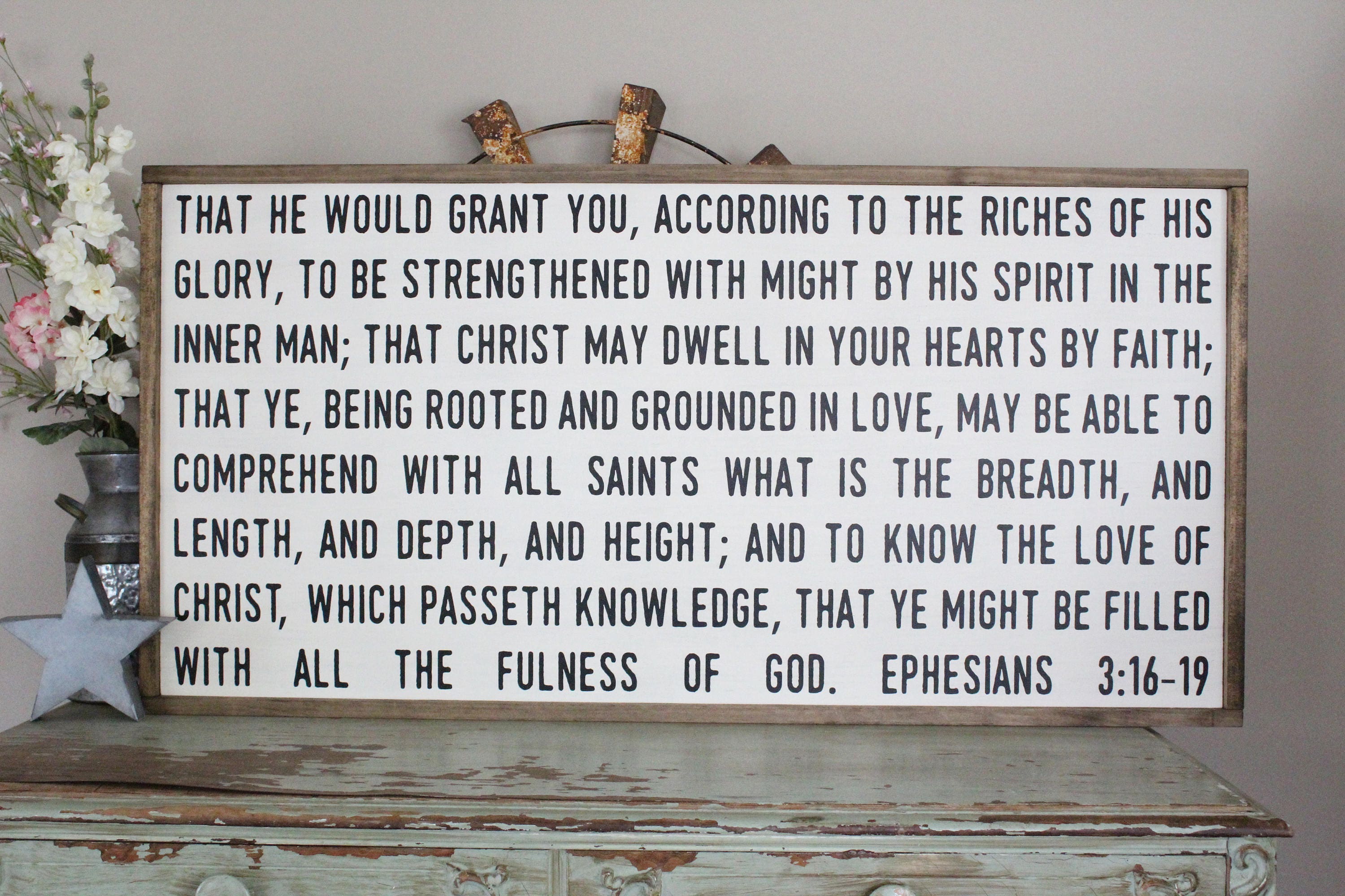 That He Would Grant You Strength Ephesians 3:16-19 Bible