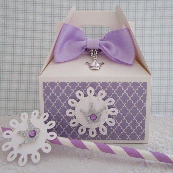 Princess Favor Boxes Princess Party Favors Girl Birthday
