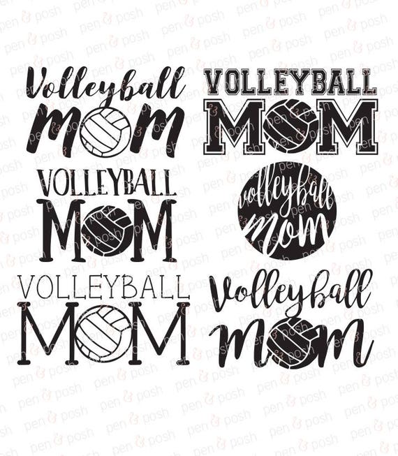 Download Volleyball Mom SVG Volleyball SVG Volleyball Mom Sports