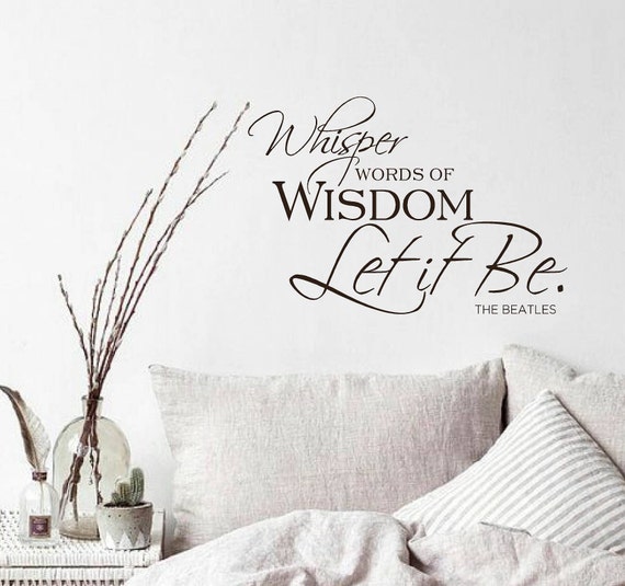 Beatles Wall Decals for Themed Music Spaces 4+ Artisitic Sayings