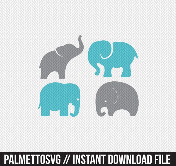 Free Free 235 Baby Elephant Silhouette Svg SVG PNG EPS DXF File