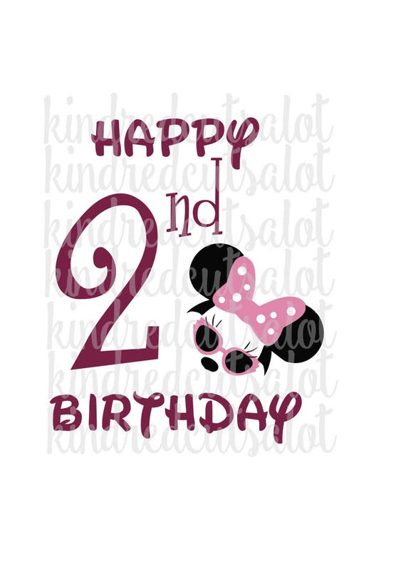 Free Free Minnie Mouse Birthday Svg Free 489 SVG PNG EPS DXF File