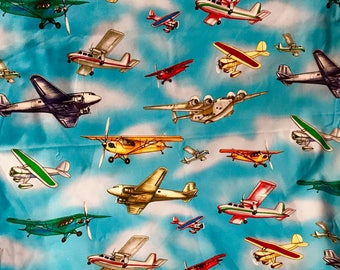 Airplane fabric | Etsy