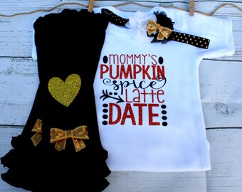 Baby Girl Clothes, Baby Girl Thanksgiving Outfit, Fall Outfit, Turkey Outfit, Thanksgiving Baby Outfit, Pumpkin Spice Bodysuit, Turkey Day