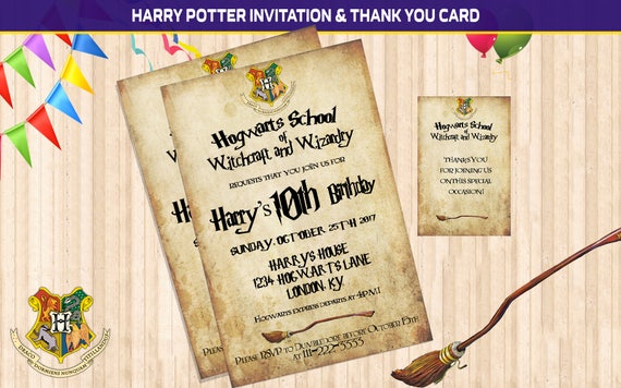 Harry Potter Email Invitations 8