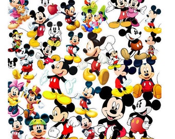 Mickey Mouse Clubhouse Characters Cutouts Vectors Mickey