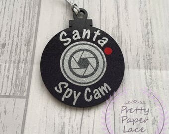 Santa Camera, Santa Cam Bauble, Christmas Camera, Elf Camera, Santa Spy Camera, Christmas Bauble, Elf Bauble, Santa Cam, Christmas Tree Dec