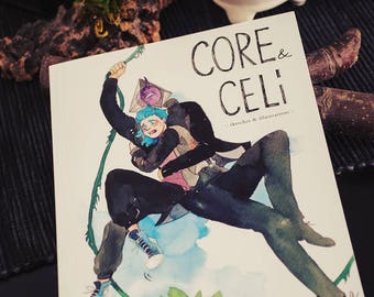 Artbook Sketchartbook Object head Core & Celi Heft