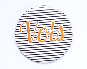 University of Tennessee 'Vols' Game Day Button- 3 inch