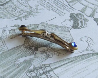 Rare vintage foulard/Scarf clip 4.7cm