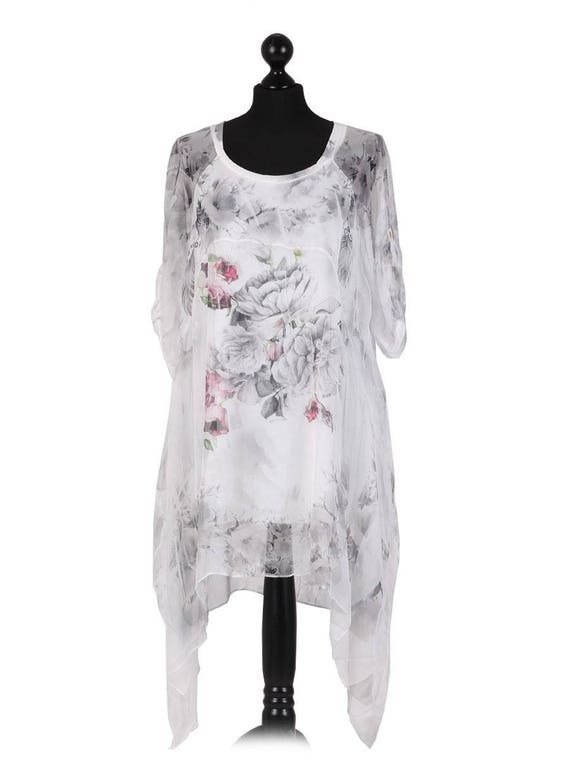 floral tunics uk