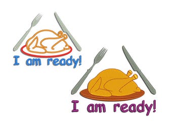 Thanksgiving embroidery designs - Machine embroidery design