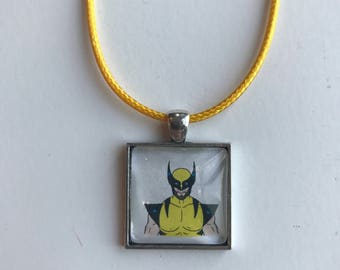 Wolverine glass pendant FREE SHIPPING!
