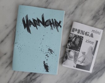 Yarn Chix Zine hand sewn A5 Issue 1 #hatching