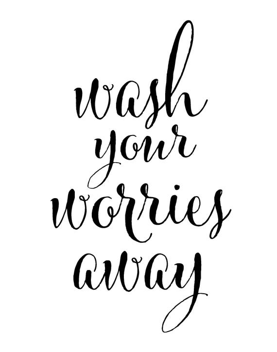 Items similar to Wash Your Worries Away on Etsy