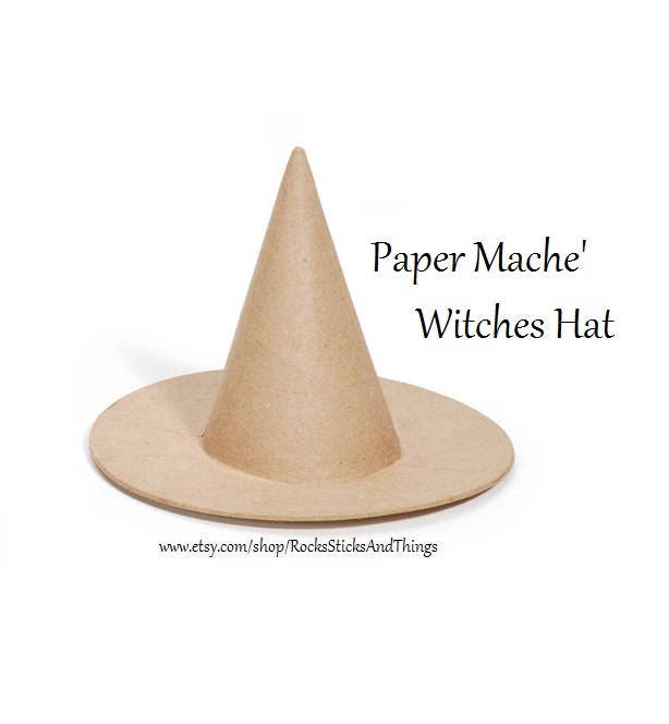 Witches Hat Paper Mache'