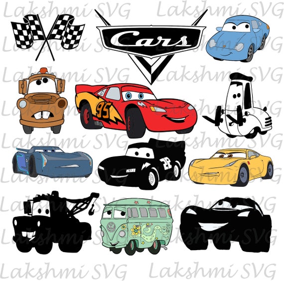 Download Cars Svgmovie Cars Svg Cut Filescars silhouettes Mate svg