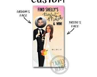 Bridal Shower Wedding Scratchers Scratch Off Lottery Tickets Game Set of 25 (1 winner; 24 losers)