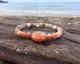 Calcite bracelet | Etsy