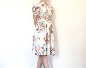 Vintage aging fly sleeve dress  3347 main image 1