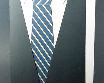 Harry Potter Greeting Card - Ravenclaw House Tie and Robes