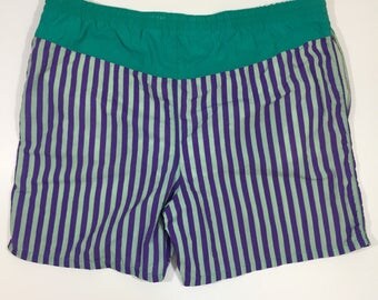 Vintage Oakley Flower Swimming Trunks Size W30