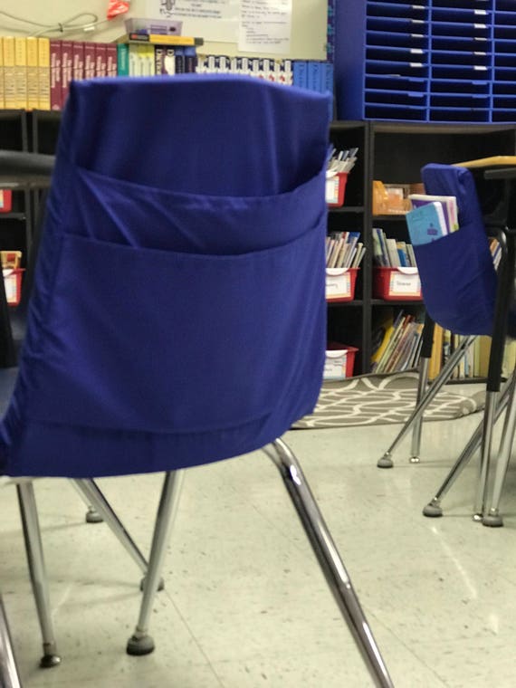 Classroom DoublePocket Cotton Chair Covers