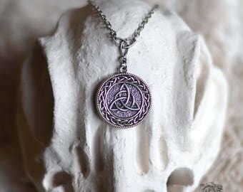 Necklace " Incantation celtique " - Medieval , celtic , viking , pagan , elven