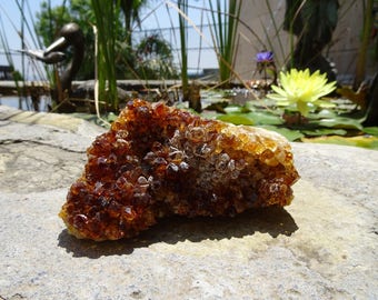BIG Raw Citrine Cluster - Citrine Cluster - Citrine Crystal - Citrine Crystal Cluster - Crystal Cluster - Crystal Healing - Healing Crystals