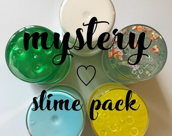 MYSTERY SLIME PACK! includes extras!