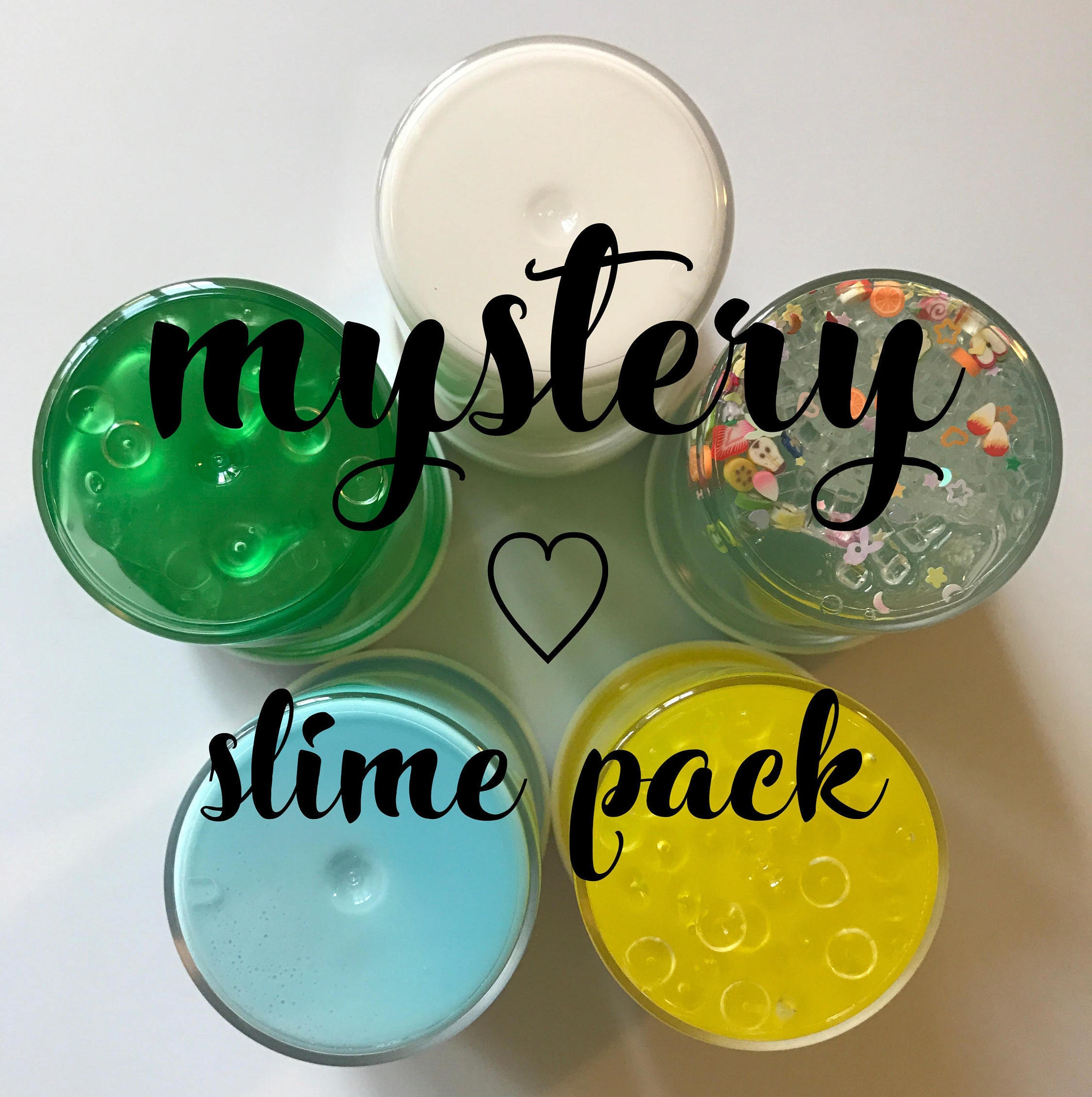MYSTERY SLIME PACK includes extras