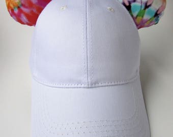 Tie-Dye Mouse Ear Baseball Cap
