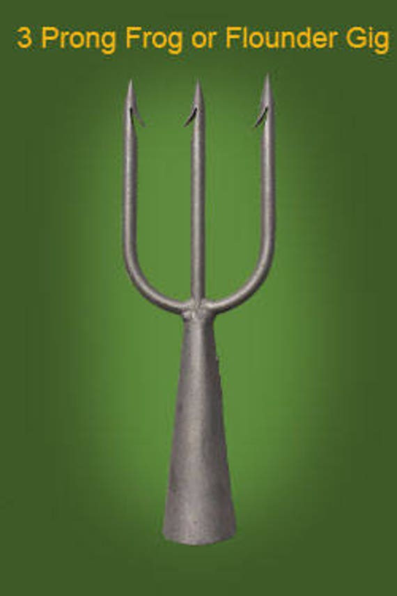 3 Prong Gig Flounder Gig Frog Gig Spearfishing Fishing