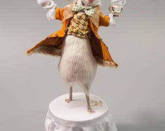 Mad Hatter Taxidermy Mouse