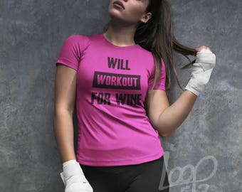 my favorite workout wine shirt