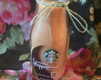 Coffee Candle in Starbucks Frappaccino Glass