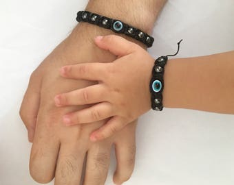 Couple bracelet,Evil eye bracelet,Baby bracelet,Evil eye baby bracelet,Amulet bracelet,Child bracelet,Infant bracelet,Baby shambala,Newborn