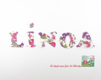 Applied seconds (RINOA, example) customizable name 5 letters in liberty Japanese Lecien