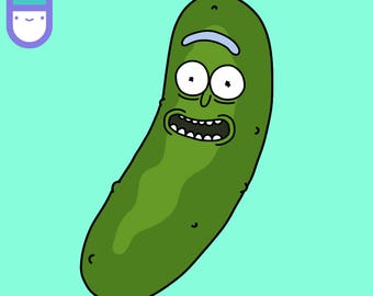 PICKLE RIIIIIICK - Sticker